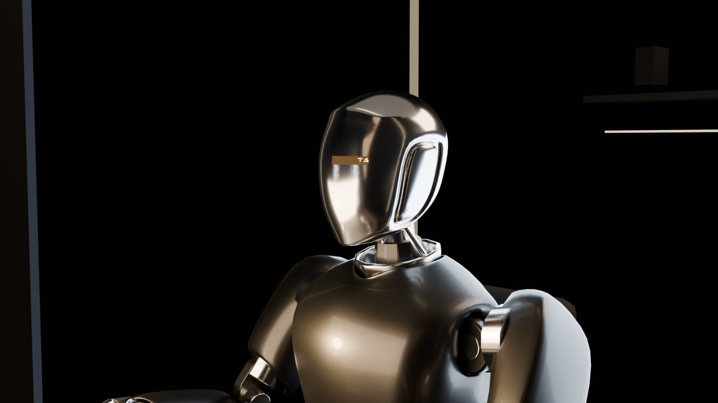Talal — the operator, rendered in Blender