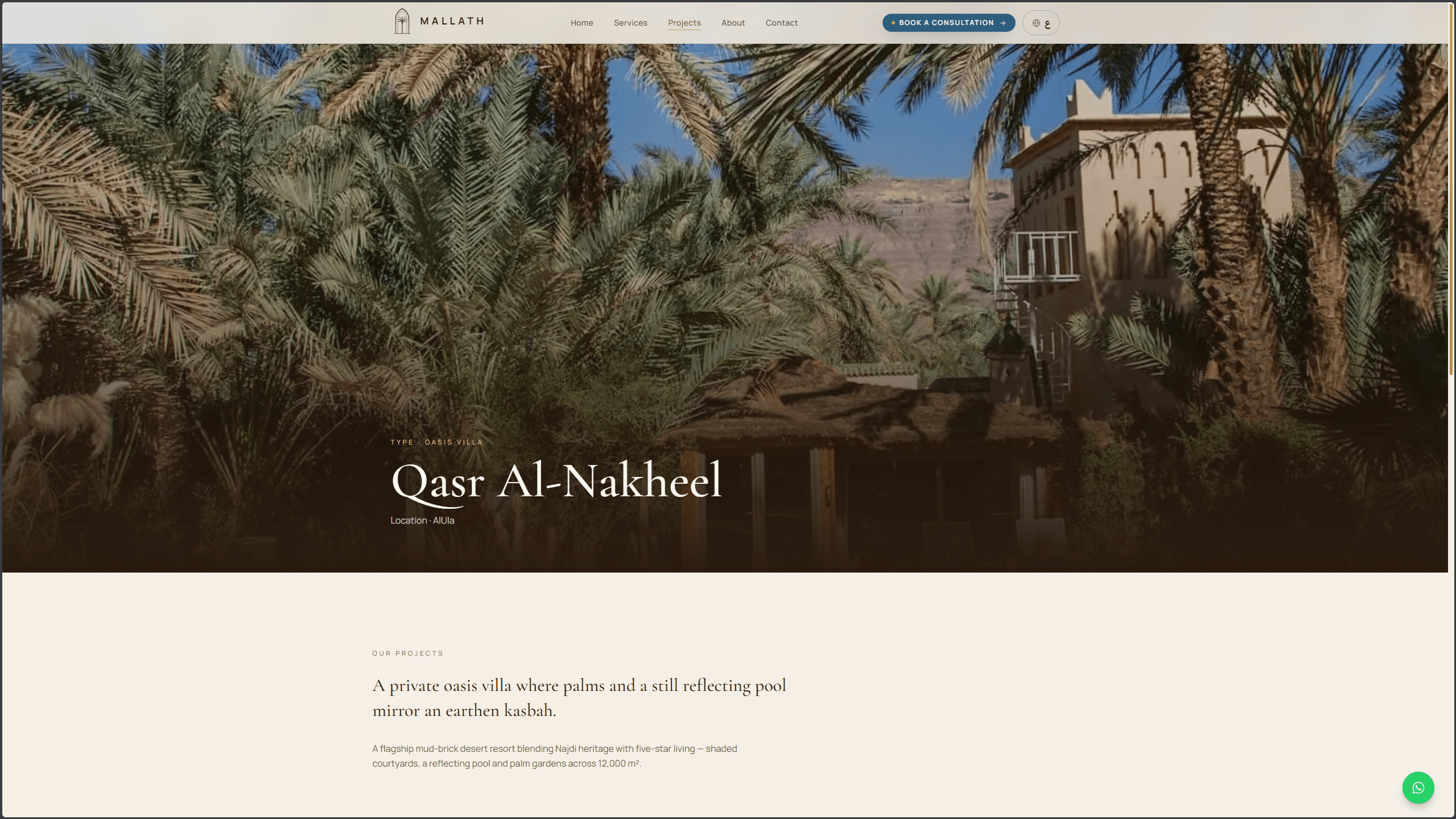 Mallath — Luxury Desert Resorts — figure 3